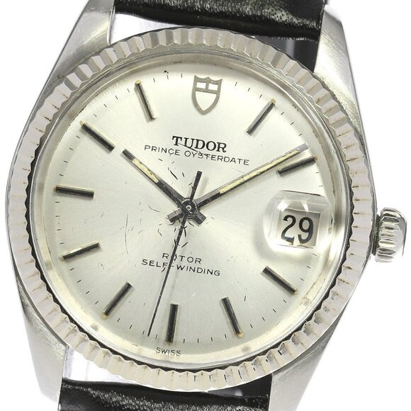 TUDOR Prince Oyster Date 7990/4 cal.2484 Silver Dial AT Men's Watch - Picture 4 of 13